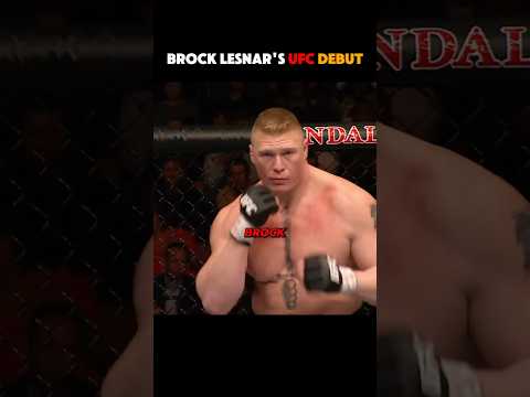Brock Lesnar’s First UFC Fight: 90 Seconds of Chaos