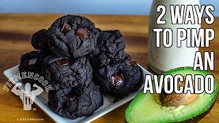 2 Ways to Pimp Avocado - Hummus & Dark Chocolate Cookies / Hummus de Aguacate y Galletas