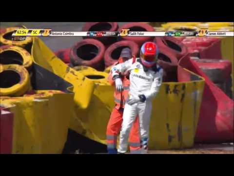 International GT Open Series   Circuit de Spa Francorchamps Race  Fernando Monje Huge Crash