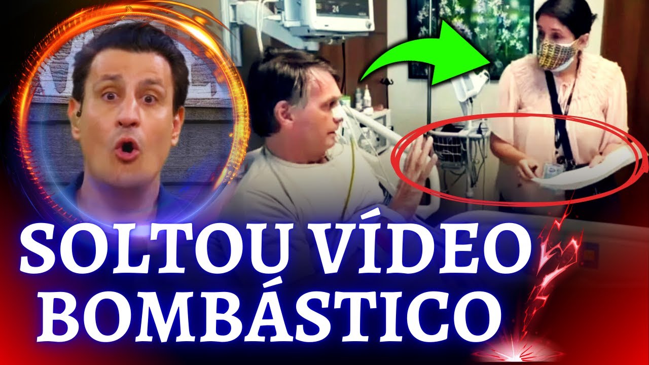 Bolsonaro solta vídeo bombástico ⛔ No leito da UTI ele fez isso