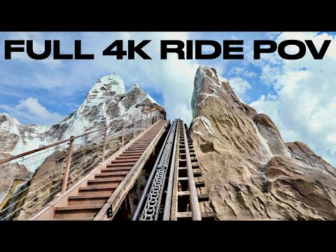 Expedition Everest Coaster at Disney's Animal Kingdom 2025 4K Ride POV | Walt Disney World July 2025
