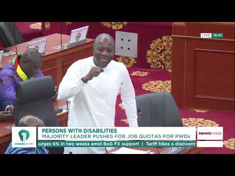 Majority Leader Mahama Ayariga Pushes for Job Quota Law for Persons with Disabilities | Ghana News