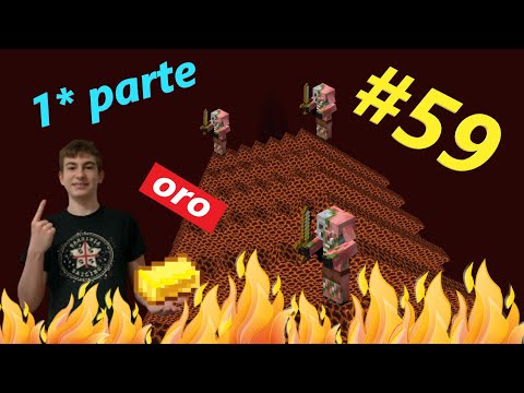 #59 - L'INIZIO DELLA NOSTRA SUPER FARM DI ORO (prima parte) - MINECRAFT ITA