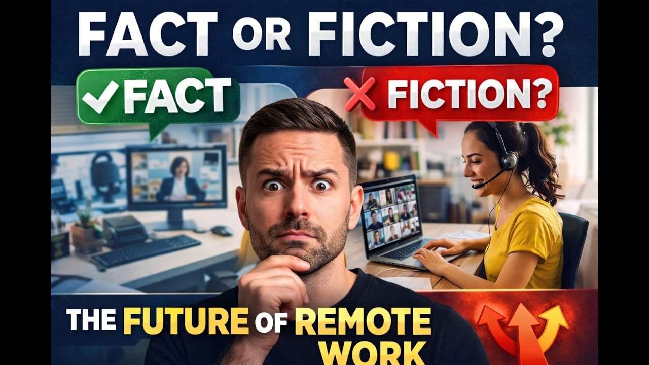 Fact or Fiction: The Future of Remote Work (10 Questions Most People Get Wrong)