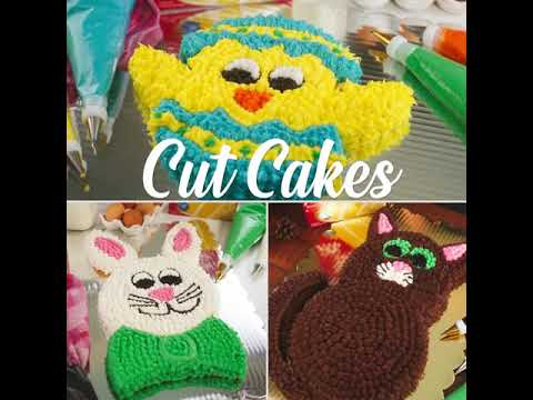 Spring Cake Decorating With Our Famous 1-2-3-4 Layer Cake