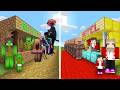 RICH Vs POOR Hotel Build Challenge To Save Family In Minecraft