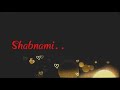 Watsapp Love Staus Yoon Shabnami