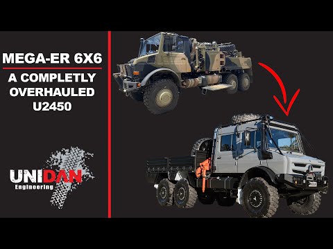 MEGA-ER 6X6 - The Off-roading Champion - 6x6 Mercedes-Benz Unimog