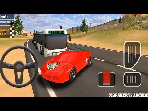 Police Drift Car Driving Special Edition | Red Police Sport Car Skin - Android GamePlay FHD