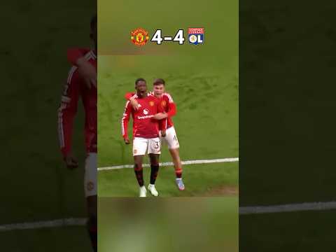 Manchester United - Lyon | Avrupa Liginde Gol Düellosu