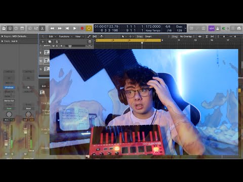Making a FAST MELODIC Beat from scratch | Logic Pro X Cookup