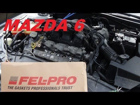MAZDA 6 VALVE COVER GASKET REPLACEMENT V6 3.0L DOHC