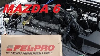 MAZDA 6 VALVE COVER GASKET REPLACEMENT V6 3.0L DOHC
