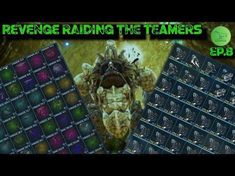Revenge Raiding My Enemies For INSANE Loot - Ark PVP - Episode 8