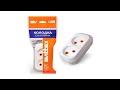 Розетка колодка SVITTEX двомісна SV-009