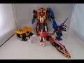 DX Ninja Steel Megazord Review Comparison Power Rangers Ninja Steel