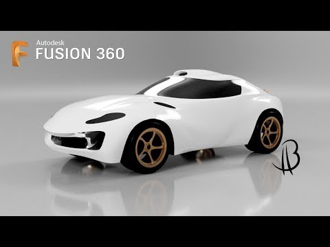 Car Design Speedrun 1 - Using Autodesk Fusion 360 - sports car