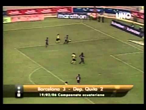 Goles Barcelona 3 Deportivo Quito 2 Campeonato Nacional 2006