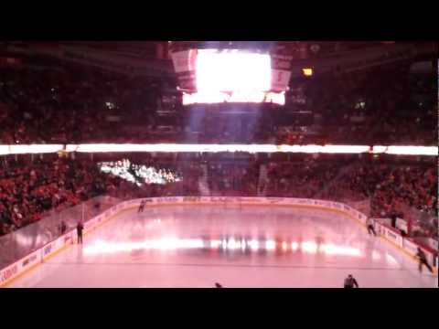 Flames VS Detroit 12/22/2011 Opening