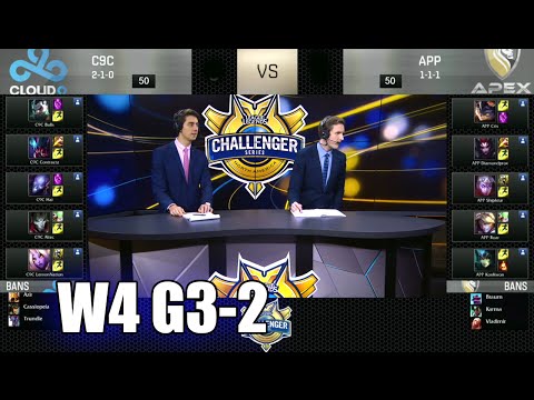 Apex Pride vs Cloud 9 Challenger | Game 2 Week 4 S6 NACS Summer 2016 | APP vs C9C G2 W4
