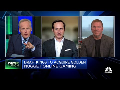 DraftKings CEO and Tilman Fertitta on Golden Nugget Online Gaming deal - YouTube