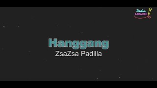ZsaZsa Padilla - Hanggang (KARAOKE VERSION)