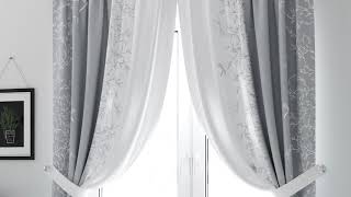 Комплект штор «Френквирс (серый)» — видео о товаре