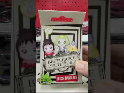 HALLOWEEN FANS - BEETLEJUICE BIO EXORCIST SERIES PLUSH DANGLERS $6.99 SURPRISE BLIND BOX