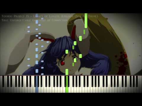 [Synthesia Piano] Touhou 15 - The Unforgettable Greenery of Connection - Solo