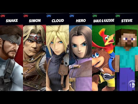 Super Smash Bros. Ultimate - Konami vs Square Enix vs Microsoft