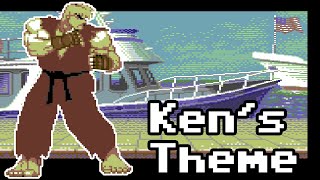 Ken’s Theme (Street Fighter II) like you've never heard it before! [C64 Chiptune]