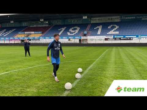 Das team baucenter Lattenschießen mit Jonny Wensing und Christopher Schepp