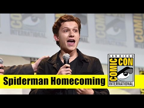 Spiderman Homecoming | 2016 Comic Con Full Panel (Tom Holland, Zendaya)