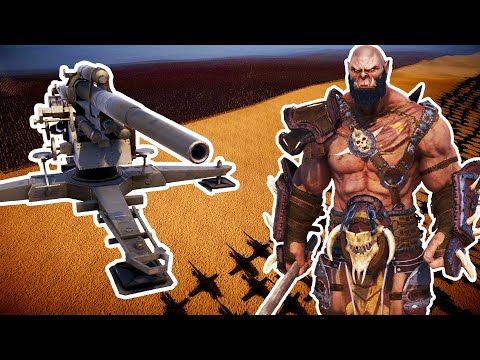 10,000 STATIONARY ARTILLERY vs 20 MILLION ORCS | UEBS 2