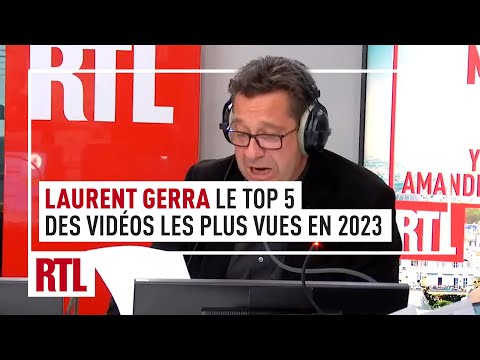 Top 5 des vidéos de Laurent Gerra les plus vues en 2023
