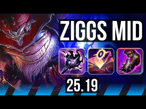ZIGGS vs ORIANNA (MID) | 8/3/12 | EUW Master | 25.19