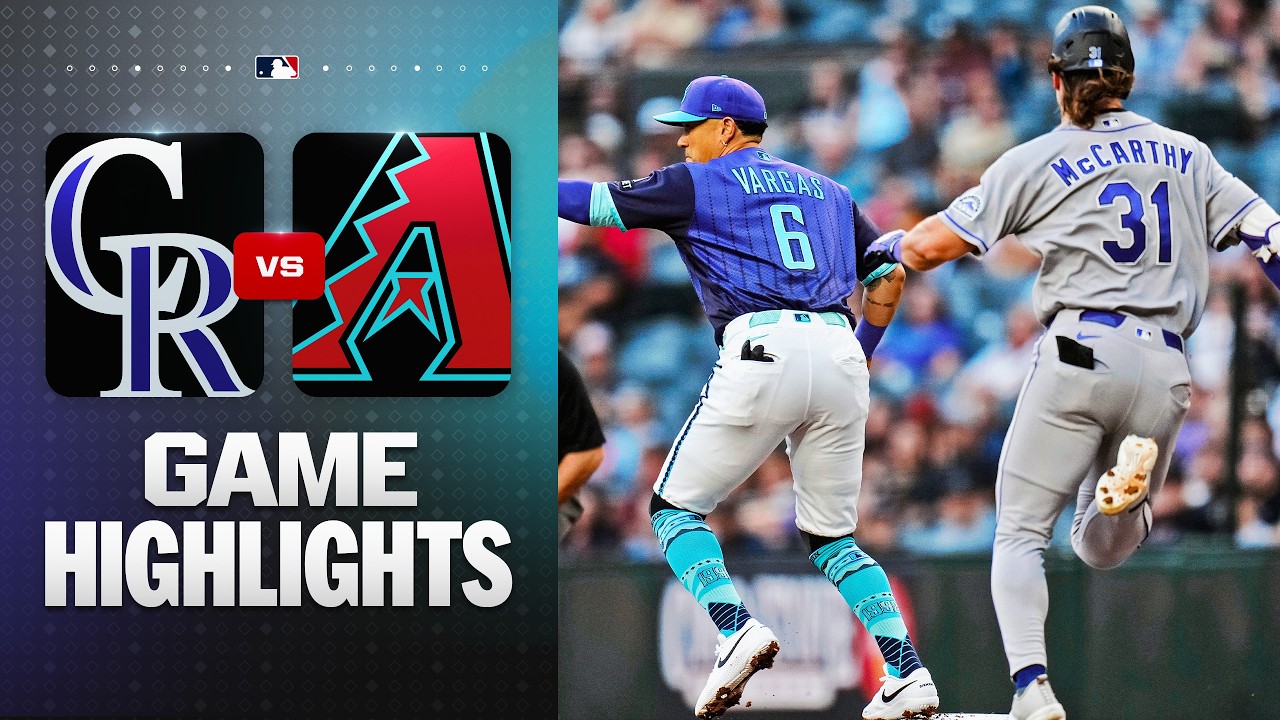 Rockies vs. D-backs Game Highlights (5/22/26) | MLB Highlights