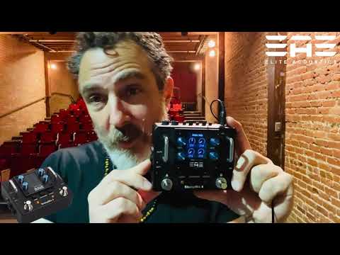 Elite Acoustics | EAE | StompMix 4 | 4Ch Digital Mixer Pedal | w/ DSP Gate, Compressor, EQ, Reverb & Delay - StompMix 4 ONLY image 12