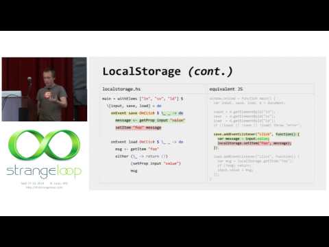 "Haste: Full-Stack Haskell for Non-PhD Candidates" by Erin Swenson-Healey and James Cooper