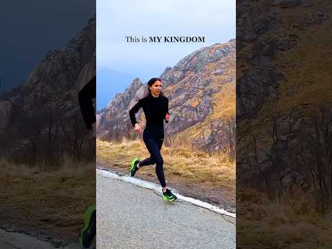 This is MY KINGDOM ❤️ RUNNING is where I find the REAL ME 🥹 Do you agree? #running #motivation
