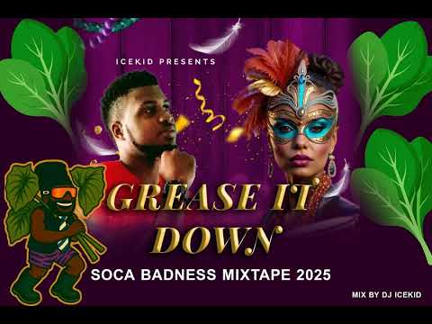 Grease it Dred Lion tallpree & smokey bubbah473 Grenada Soca 2025 (Official Mix Dj ice kid)