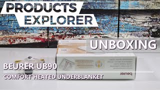 Comfort Heated Underblanket Beurer UB90 (Unboxing)