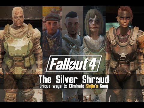 Fallout 4 : The Silver Shroud [ Many Unique Ways to Murder ]