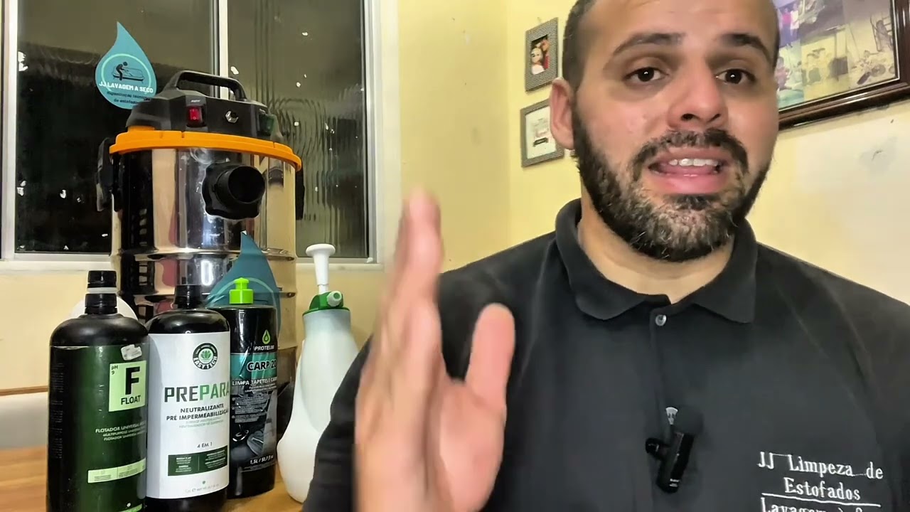 Thumbnail do vídeo do curso da JJ Lavagem a Seco