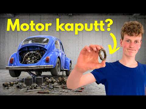 MOTOR KAPUTT? Wiederaufbau von unserem VW Käfer Motor Ep.3