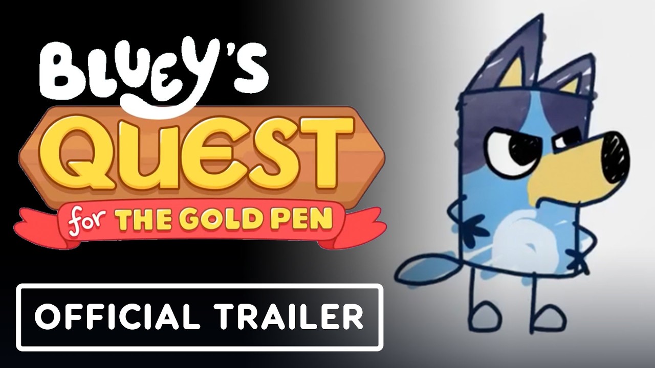 PM Studios Blueys Quests for the Gold Pen [NSW2] (D) (Box)