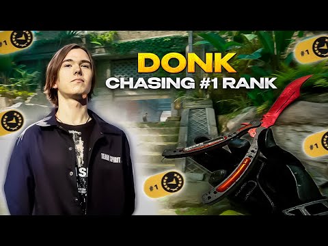 Donk’s UNSTOPPABLE GRIND | CHASING #1 RANK