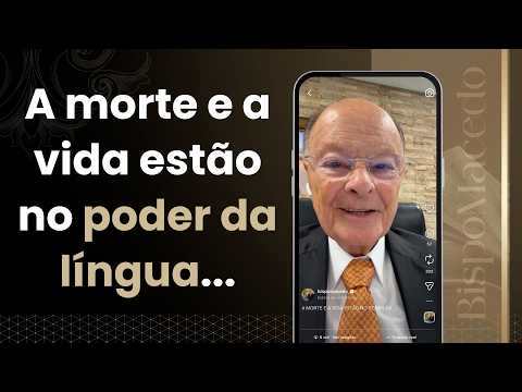 A morte e a vida estão no poder da língua... - Meditação Matinal 05/07/26