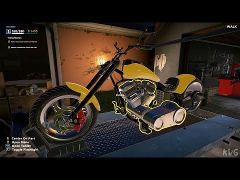 Gameplay de Motorcycle Mechanic Simulator 2021