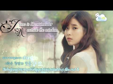 [Vietsub + Kara] Love is rainwater outside the window (사랑은창밖의빗물같아요) - IU (아이유)